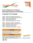 Cushman SUZUKI 660 K6A Service manual