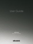 Audio Research SP20 User guide