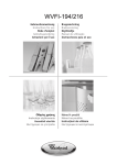 Whirlpool WVFI-194 Troubleshooting guide
