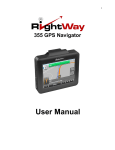 RightWay RW355 User manual