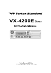VX-4200ESERIES - Vertex Standard