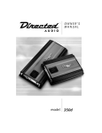 Directed Audio 350d Specifications