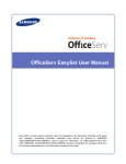 Samsung iDCS Release 2/OfficeServ User manual