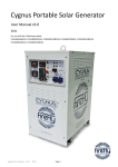 Cygnus Portable Solar Generator