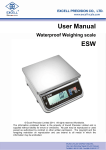 Excell ESW User manual