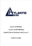 Atlantis Land A02-F8-2C/M2 User`s guide