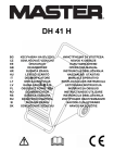 Master DH 40 Technical data