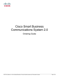 Cisco Smart Business Communications System 2.0