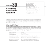 Extending ColdFusion with CFX