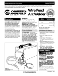 Campbell Hausfeld WG2020 Operating instructions