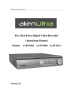 Ultra Disk DVR 7 User`s manual