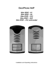 Alpha Technologies IP Bell - 02C Operating instructions