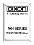 Dixon 7000 Specifications