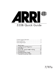 ARRI 535B Specifications