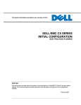 Dell DAE Installation manual