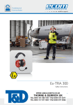 Ecom Instruments Ex-TRA 300 Technical data