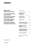 Siemens CP 1515 Operating instructions