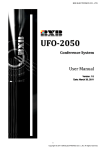 BXB Electronics UFO-2050 User manual