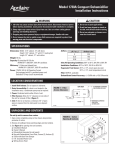 Aprilaire 1730A Specifications