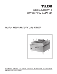 Vulcan-Hart MGF24 Troubleshooting guide