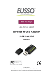 Eusso UGL2430-U2H2 User`s guide