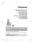 Autopage RF-700 Operating instructions