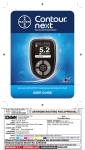 Contour BLOOD GLUCOSE MONITORING SYSTEM User guide
