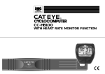Cateye CC-HB1OO Specifications