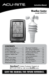 ACU-RITE 00639W Instruction manual