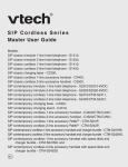 VTech C4001 User guide