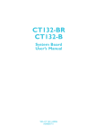 DFI CT132-BR User`s manual