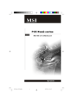 MSI MS-7345 User`s manual