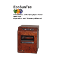 EcoSunTec-3-in-1 Ceramic Infrared Heater IMAP