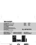 Sharp XL-HF401PH Specifications