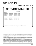 Magnavox 26MD301B Service manual