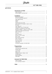 Danfoss VLT 6000 Technical data