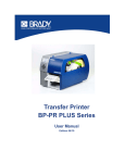 Brady 300X-PLUS User manual