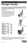 Annovi Reverberi Pressure Piston Pumps None Operating instructions