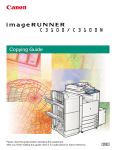 Canon imageRUNNER C3100 N Printer User`s guide