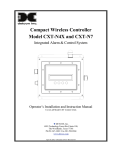 Detcon X40-08-N4X Instruction manual