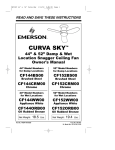 Emerson CURVA SKY CF152BS00 Owner`s manual