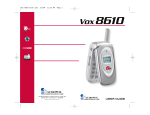 Audiovox CDM-8610 User guide