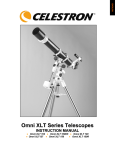 Celestron CG-4 Instruction manual