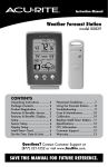 ACU-RITE 00424 Instruction manual