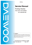 Daewoo DW-3600 Service manual