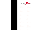 Zenith DXG-210 Instruction manual