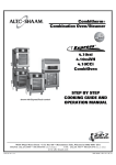 Alto-Shaam Combitherm 4.10CCi Operating instructions