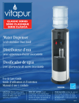 vitapur Water Dispenser Use & care guide