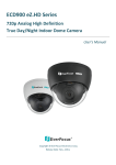 EverFocus ECD900 eZ.HD Series User`s manual