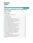 Cisco DPC2203 User`s guide